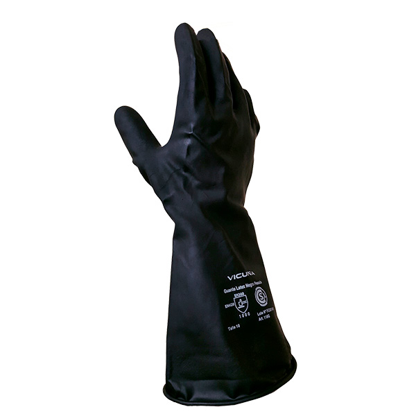 Guantes De Latex Negro Industrial Distribuidora Ombu